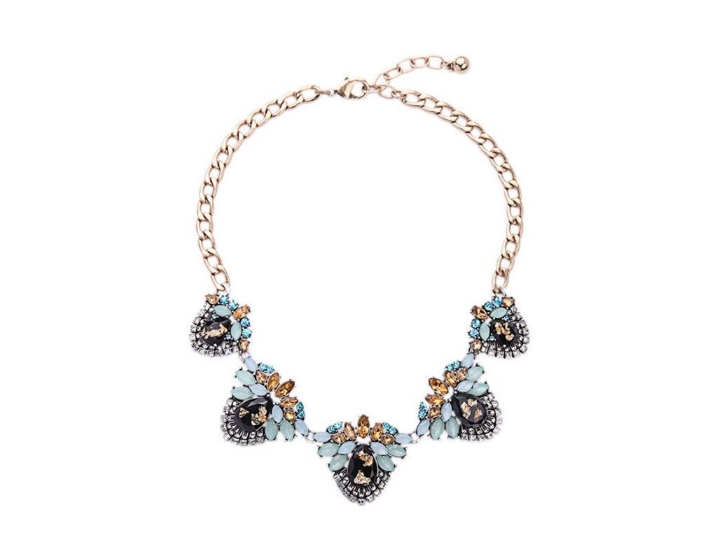 elegantní náhrdelník s krystaly n223 pro každou příležitost